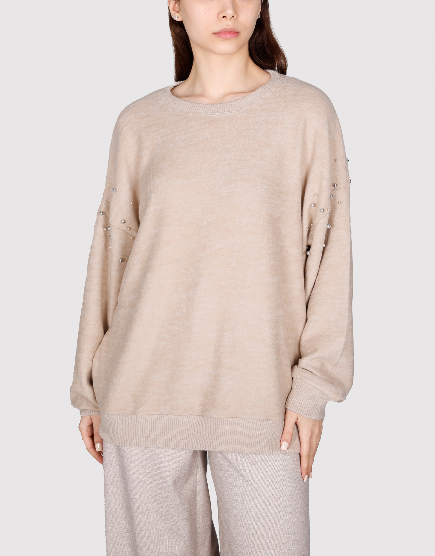 تونیک سرشانه مروارید