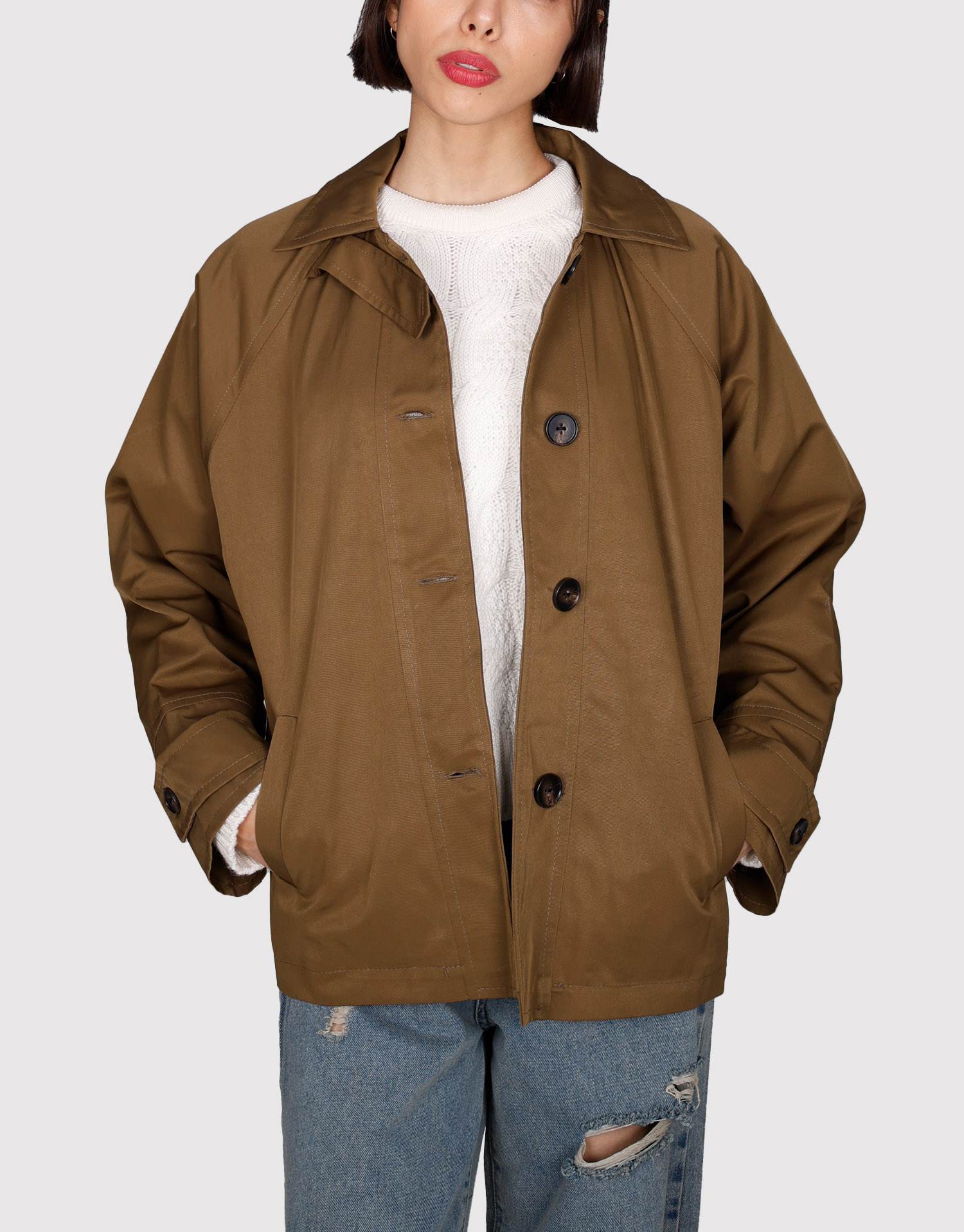 بارانی آستین رگلان