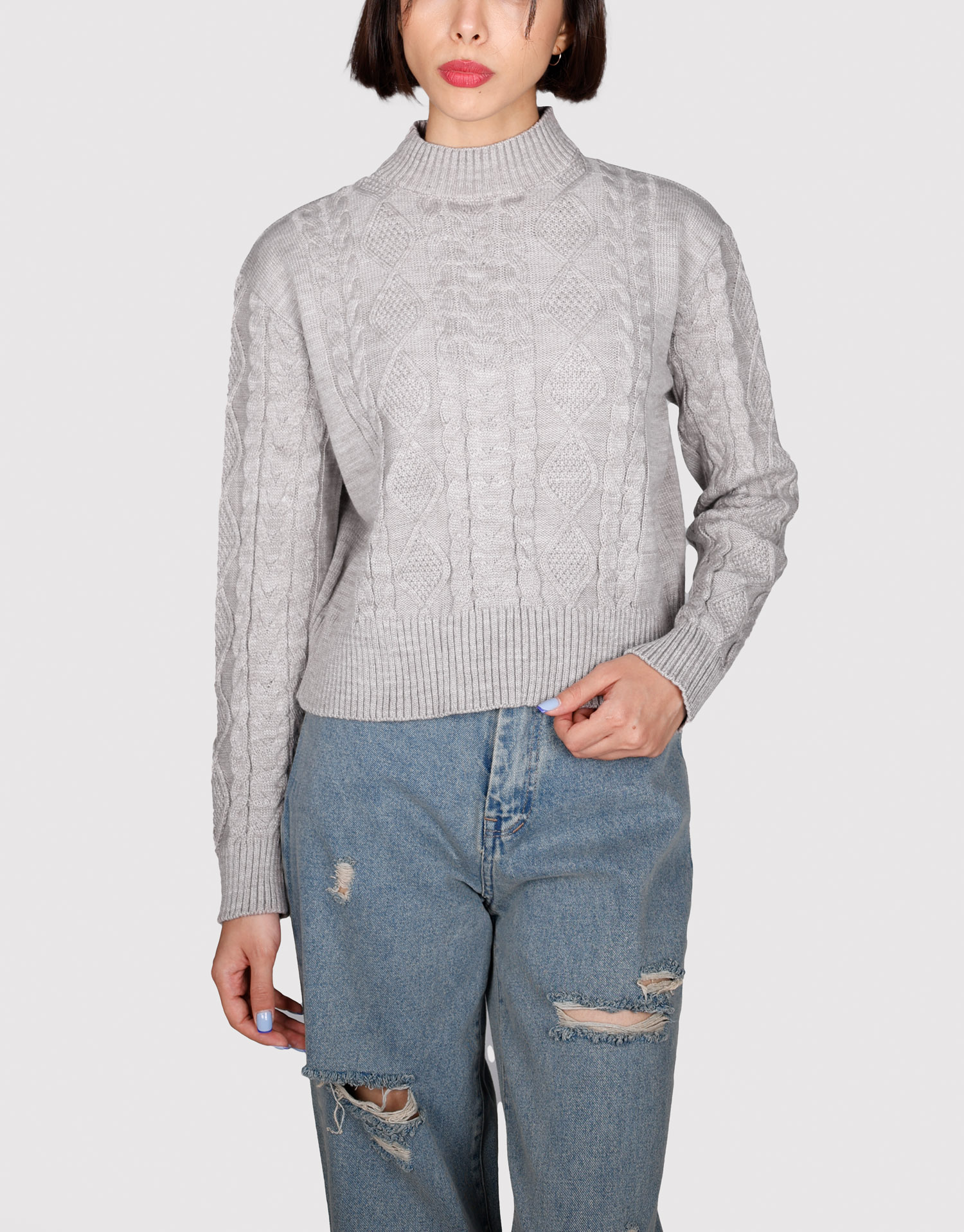 بلوز یقه ایستاده زنانه