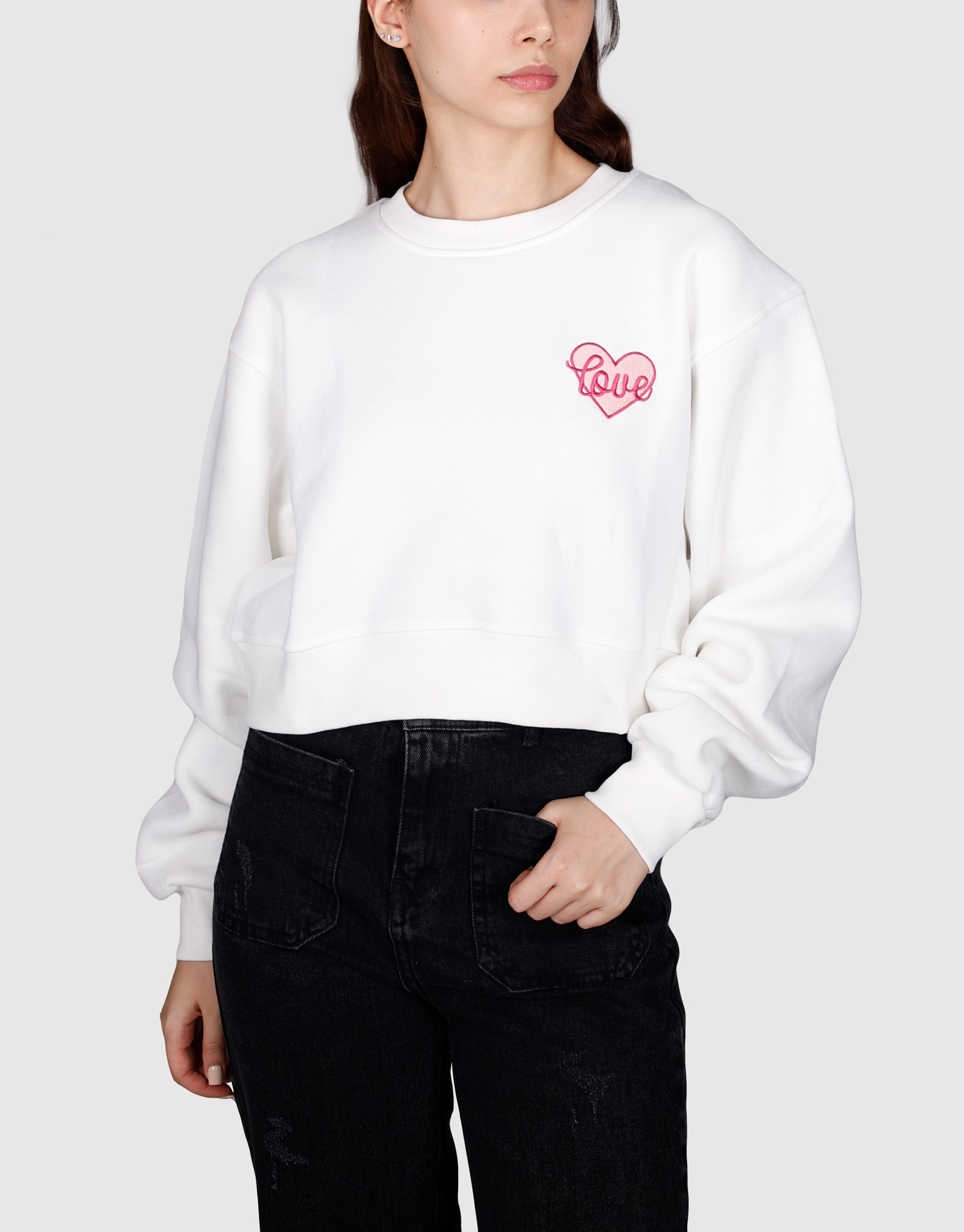 بلوز گلدوزی قلب