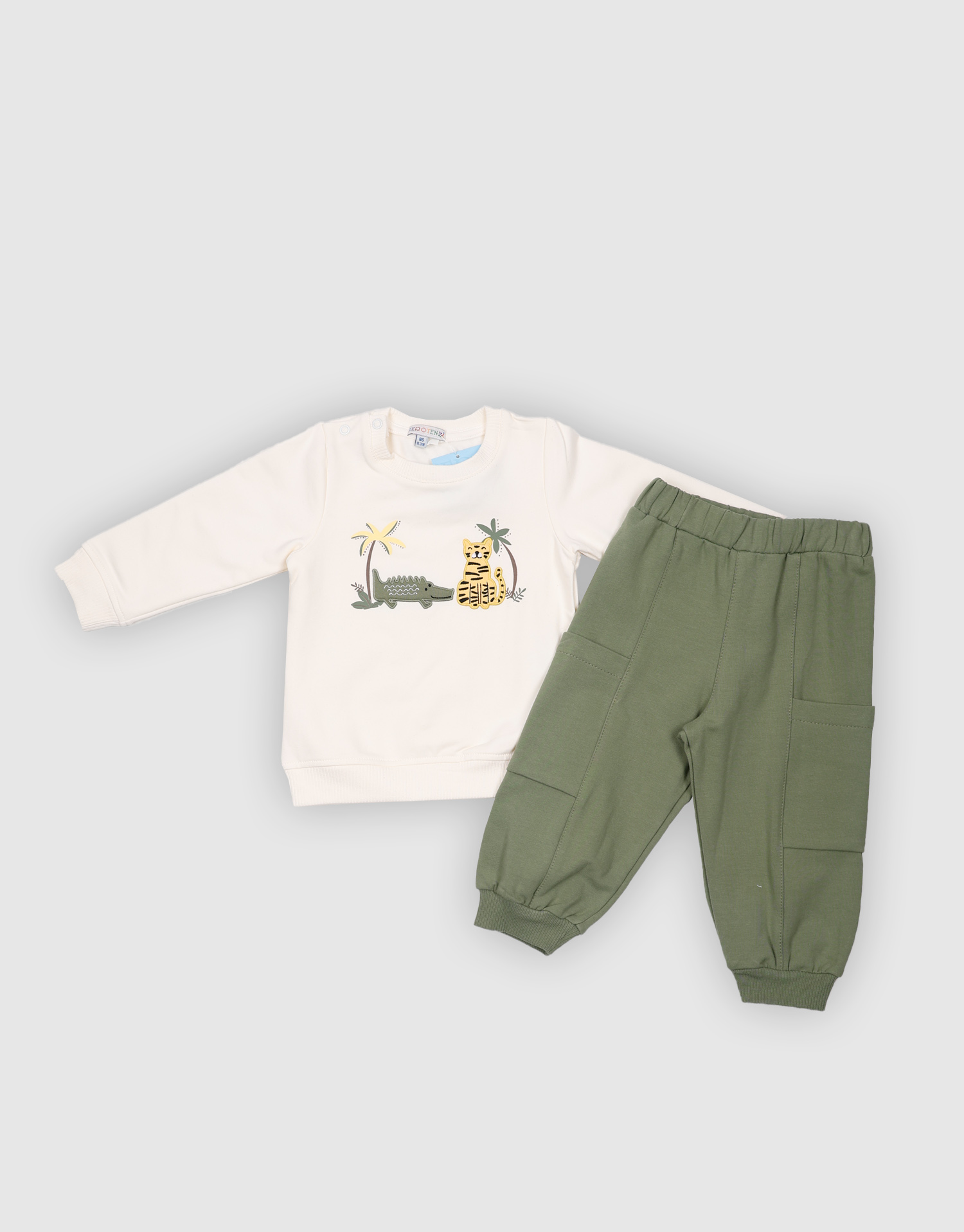 بلوز و شلوار سوسمار و ببر 2-0 سال