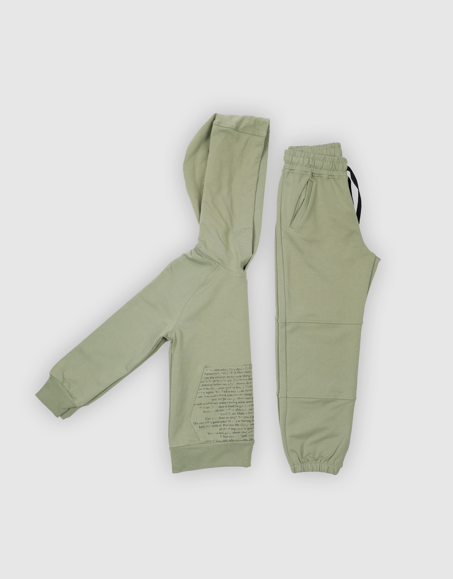 هودی و شلوار جیب چاپ 13-8 سال