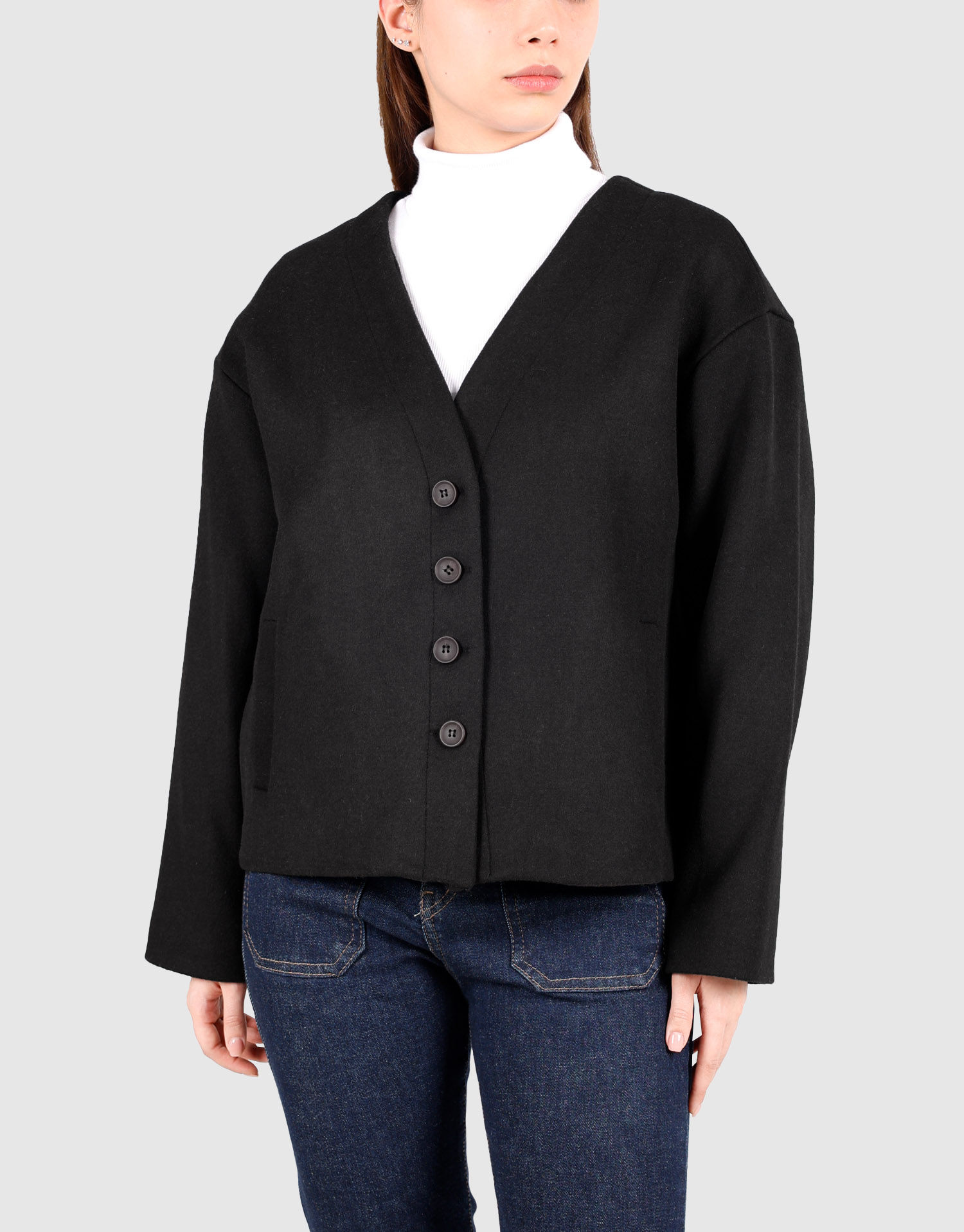 کت چهار دکمه مشکی