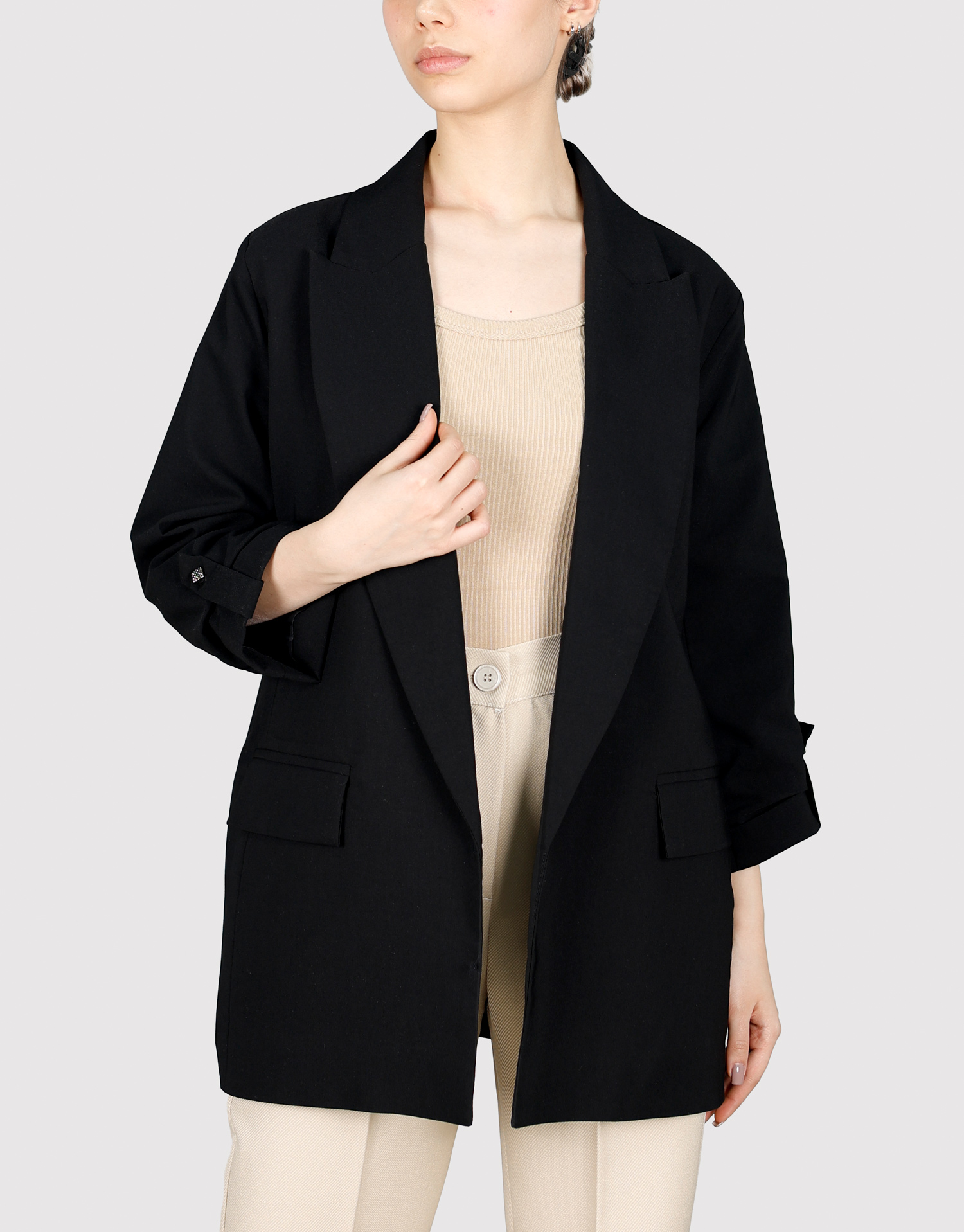 کت آستین پاگون دار