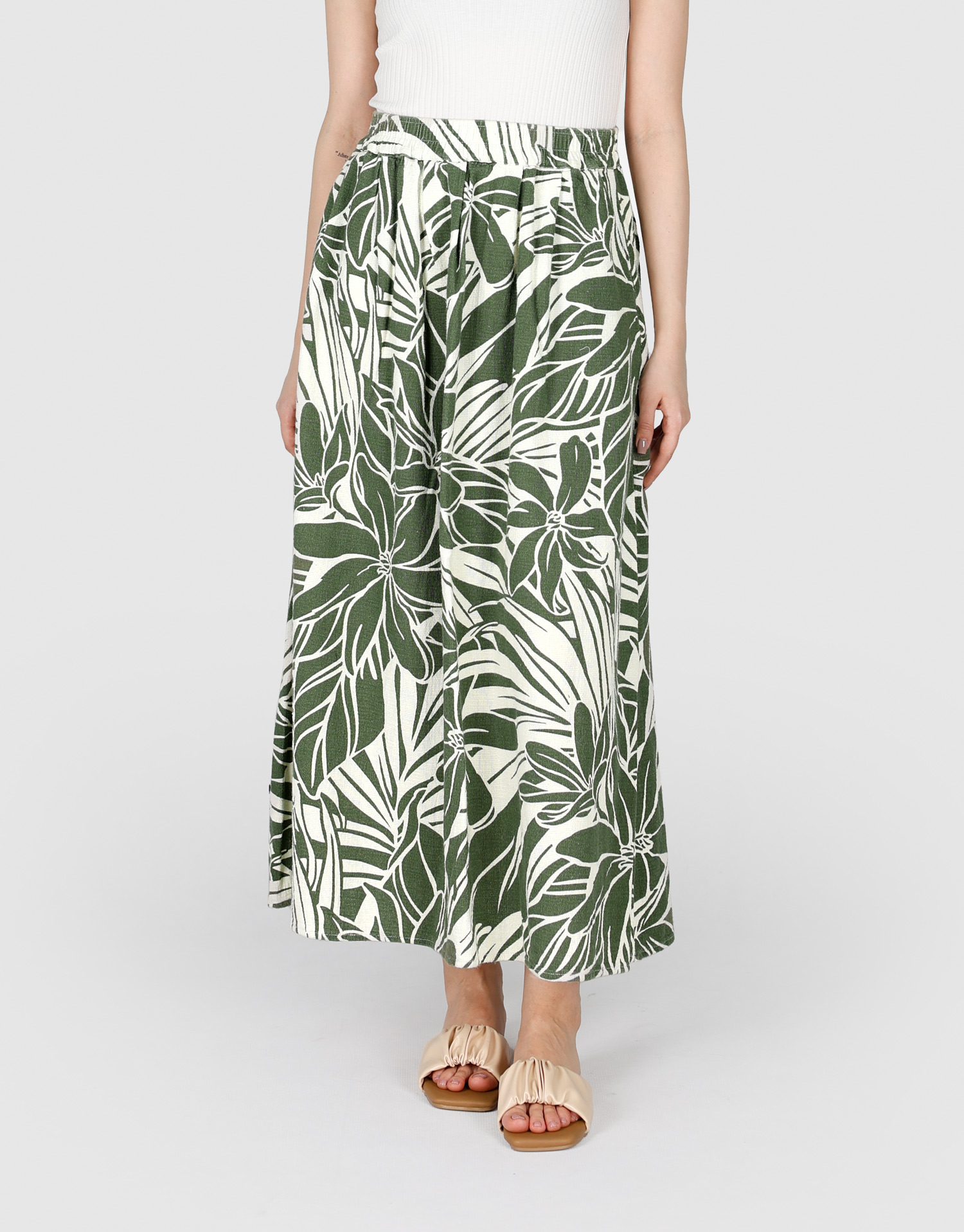 دامن طرح دار نخی