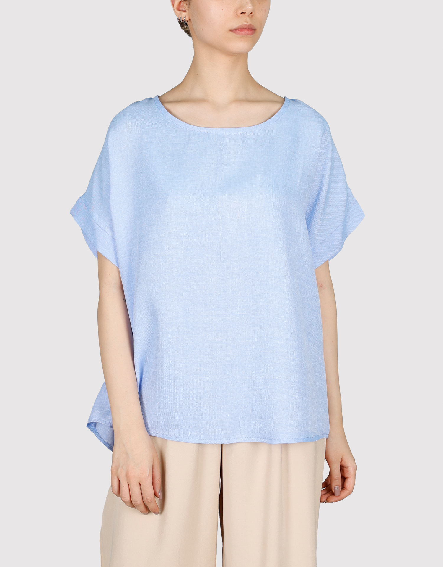 بلوز آستین افتاده بابوس