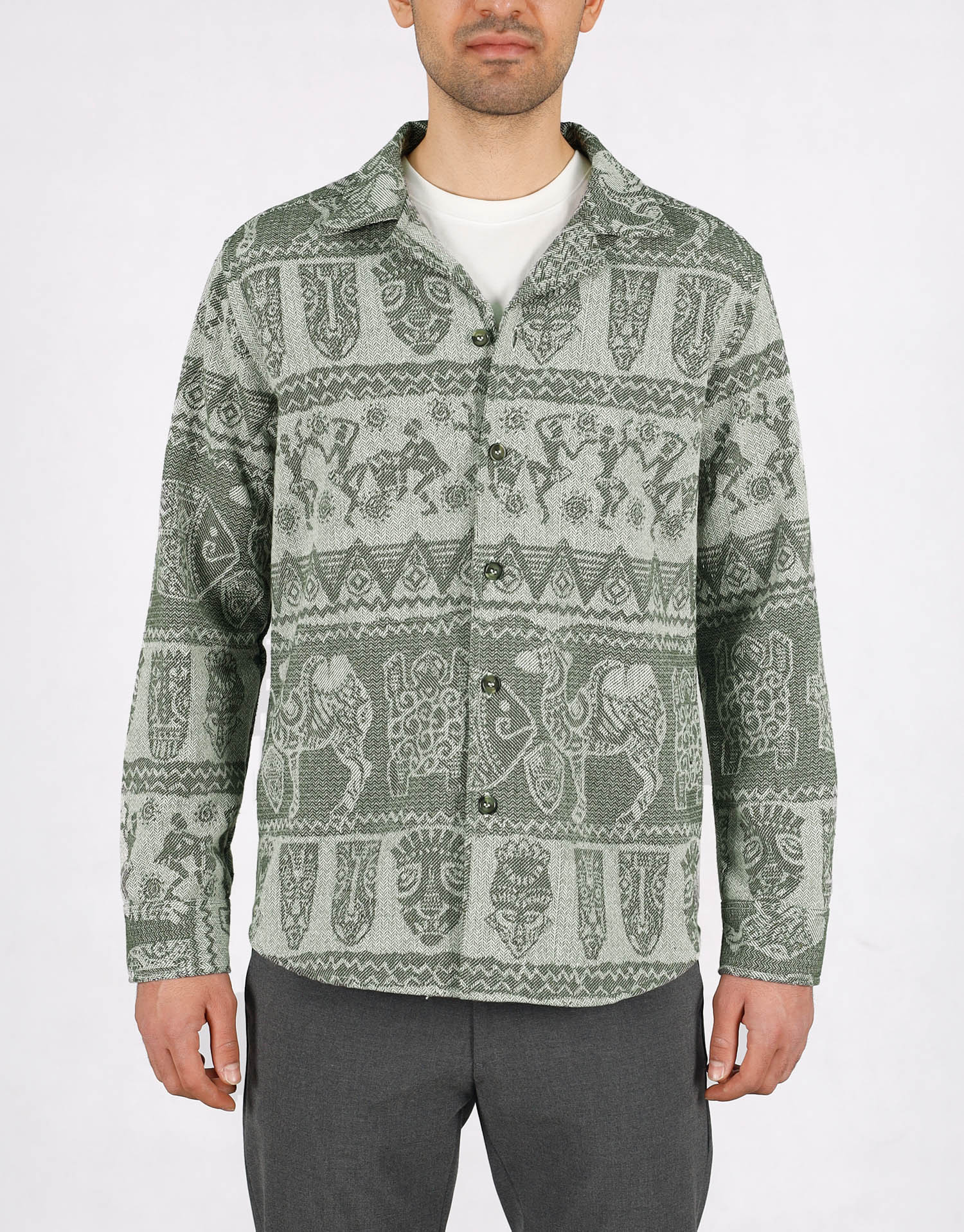 پیراهن پشمی مردانه