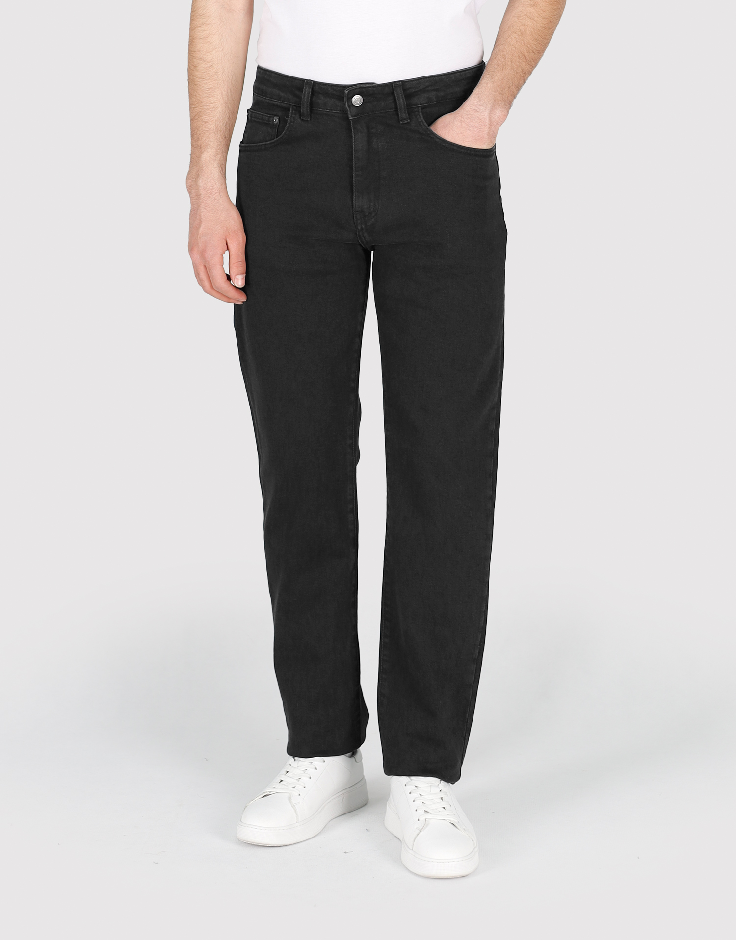 شلوار رگولار مردانه ذغالی