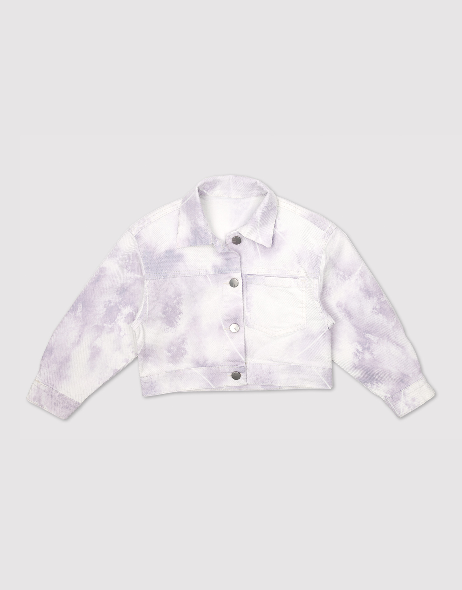 کت کوتاه آبرنگی بنفش 10-6 سال