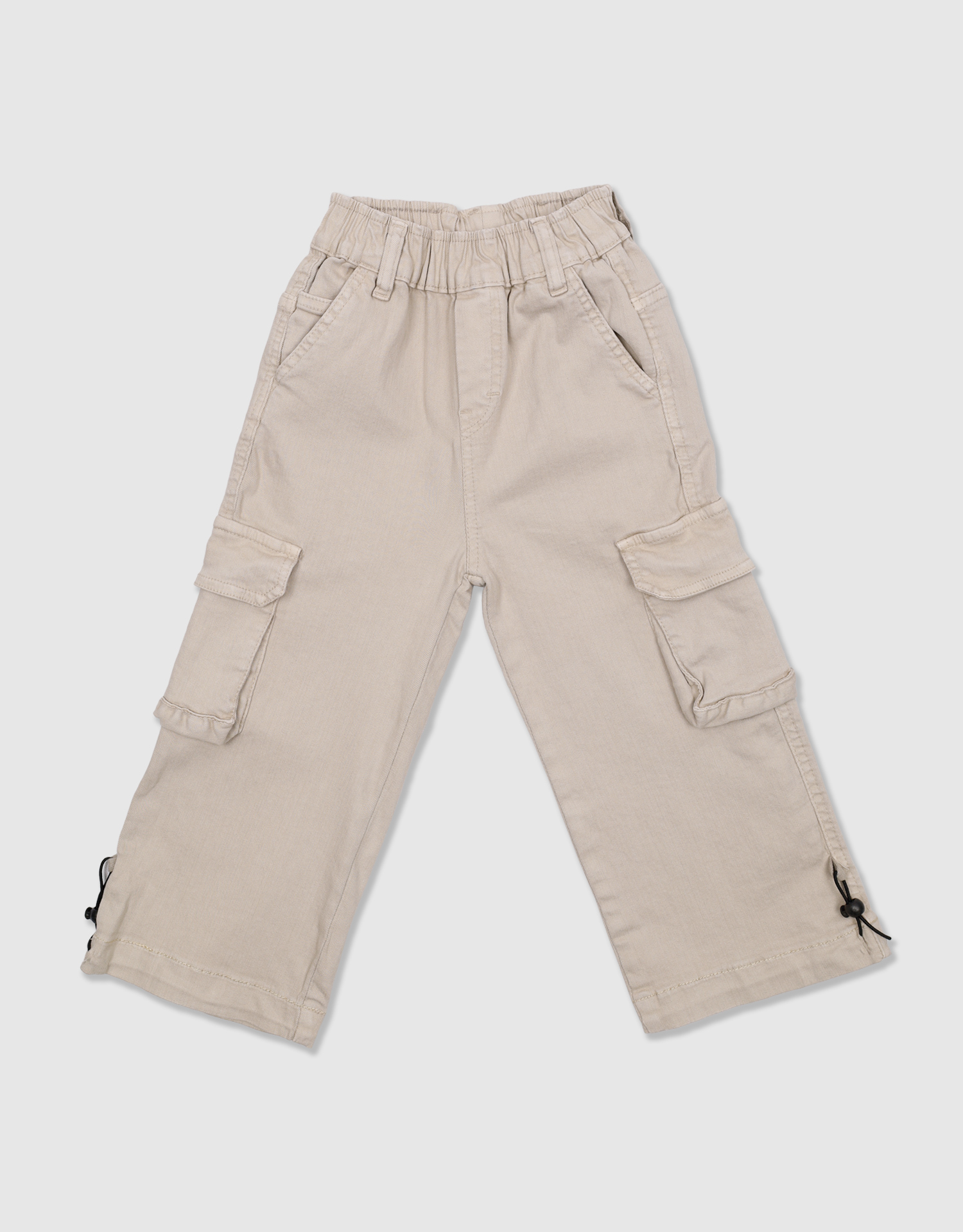 شلوار کارگو دمپاگتر کرم تیره 9-3 سال