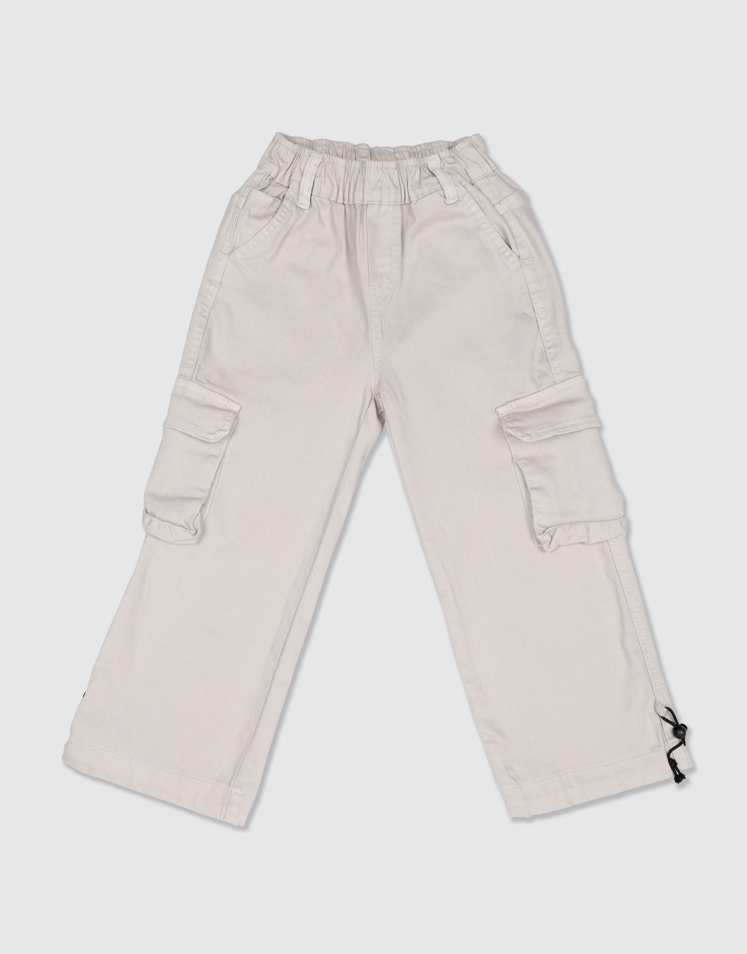 شلوار کارگو دمپاگتر کرم روشن 9-3 سال