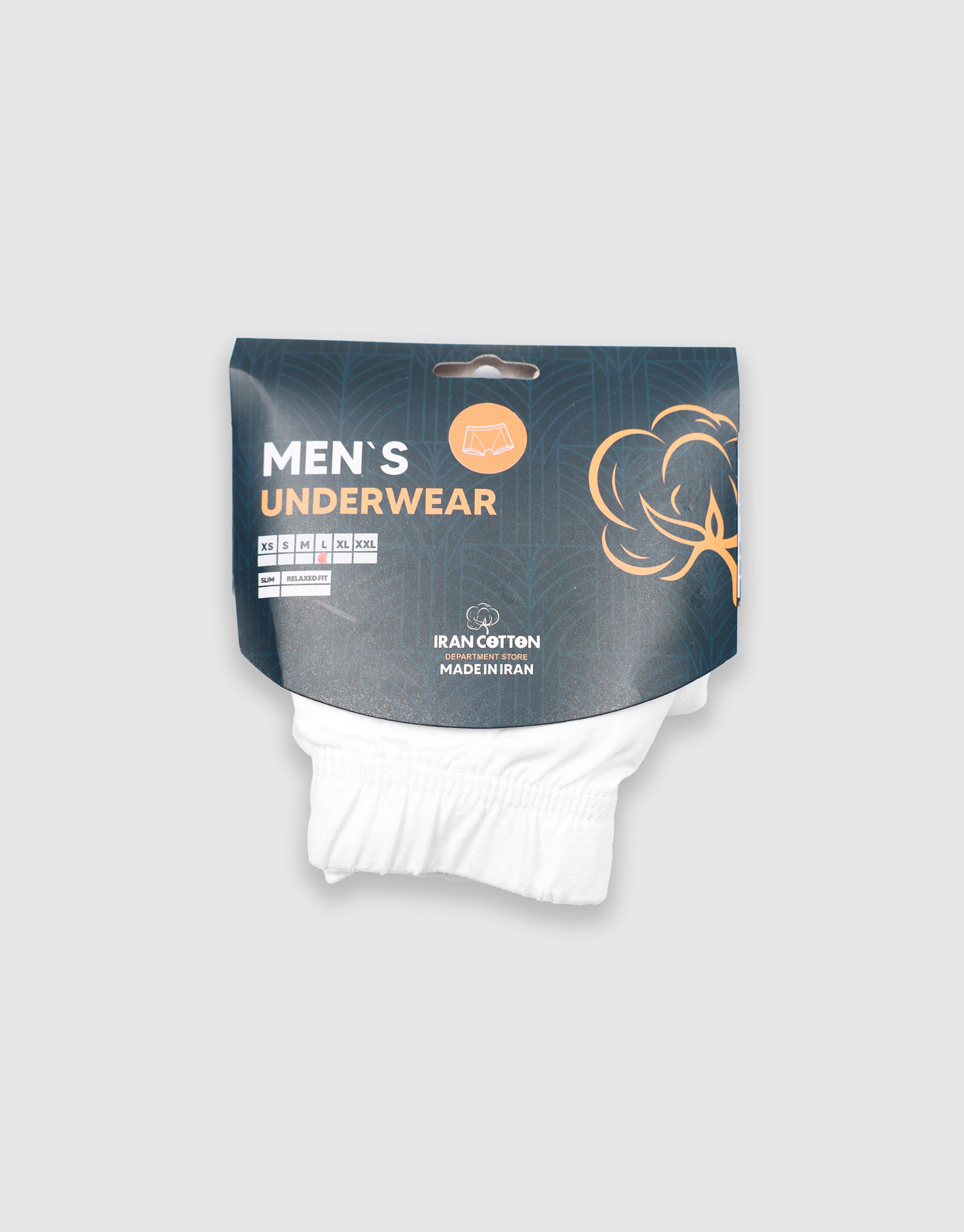 شورت پادار سفید