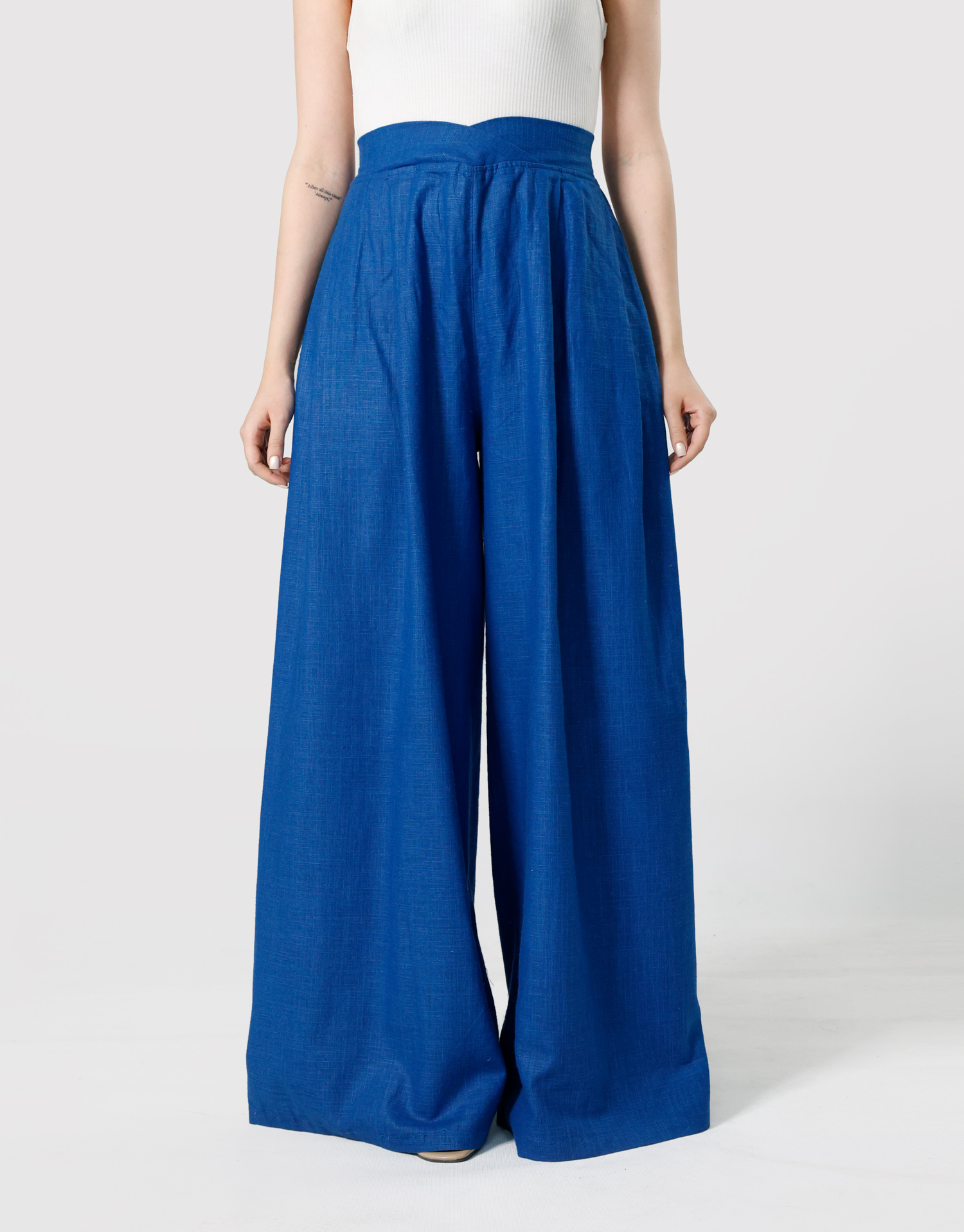 شلوار لینن کوک دوزی