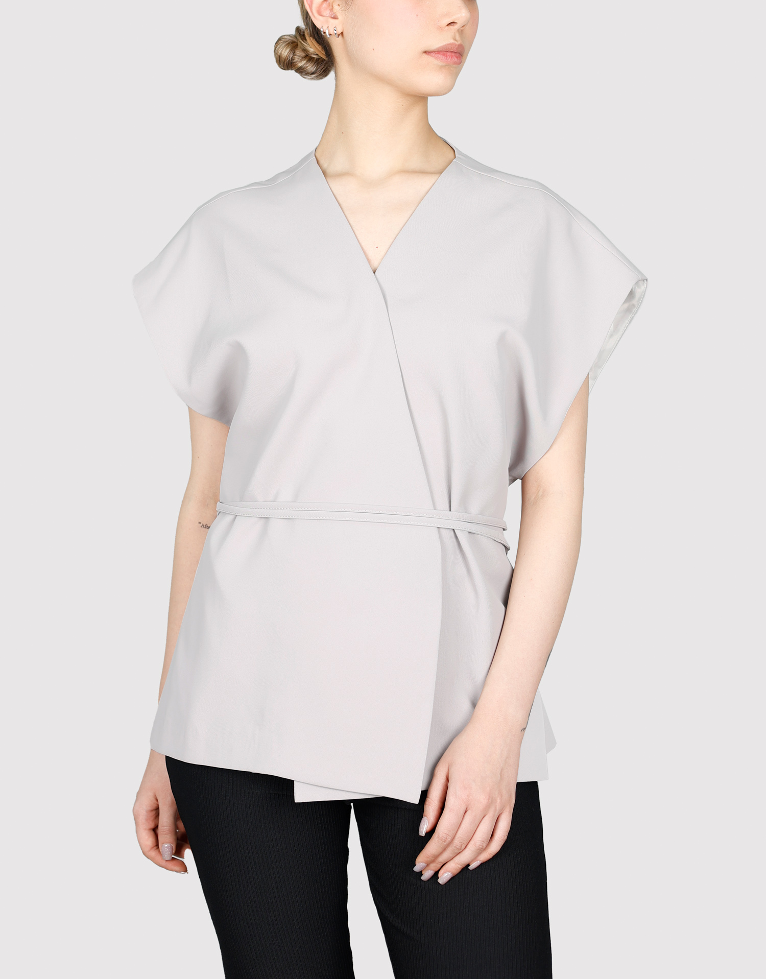 ژِیله چپ و راستی طوسی روشن