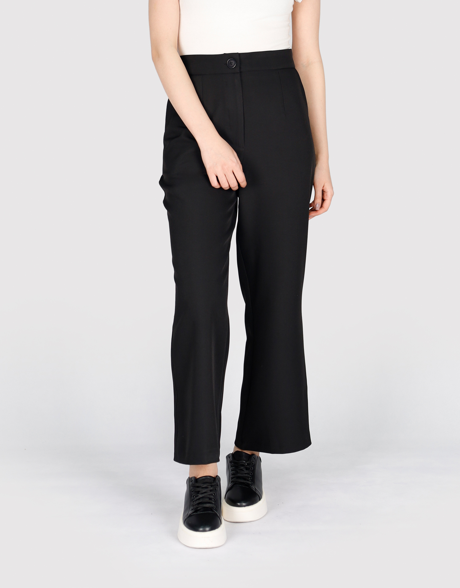 شلوار ساسون دار مشکی