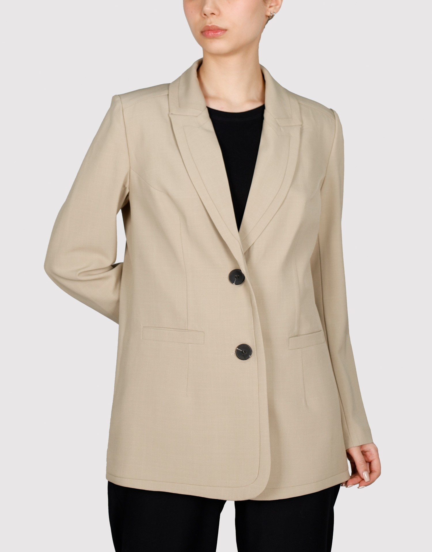 کت برشدار پسته ای