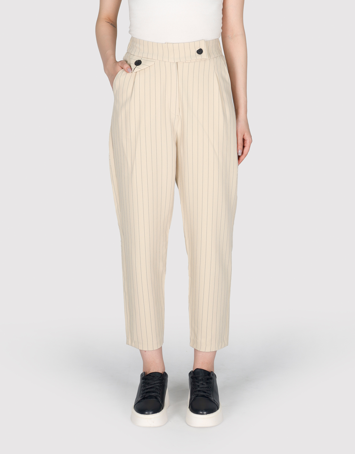 شلوار دیپلمات نخودی