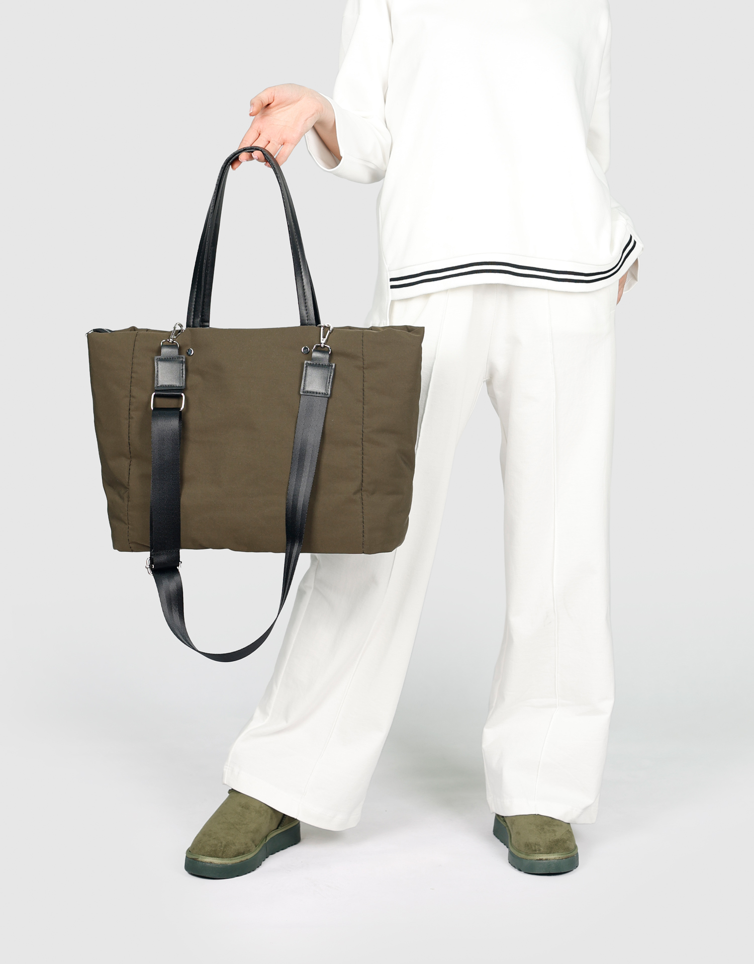 کیف کاپشنی یشمی