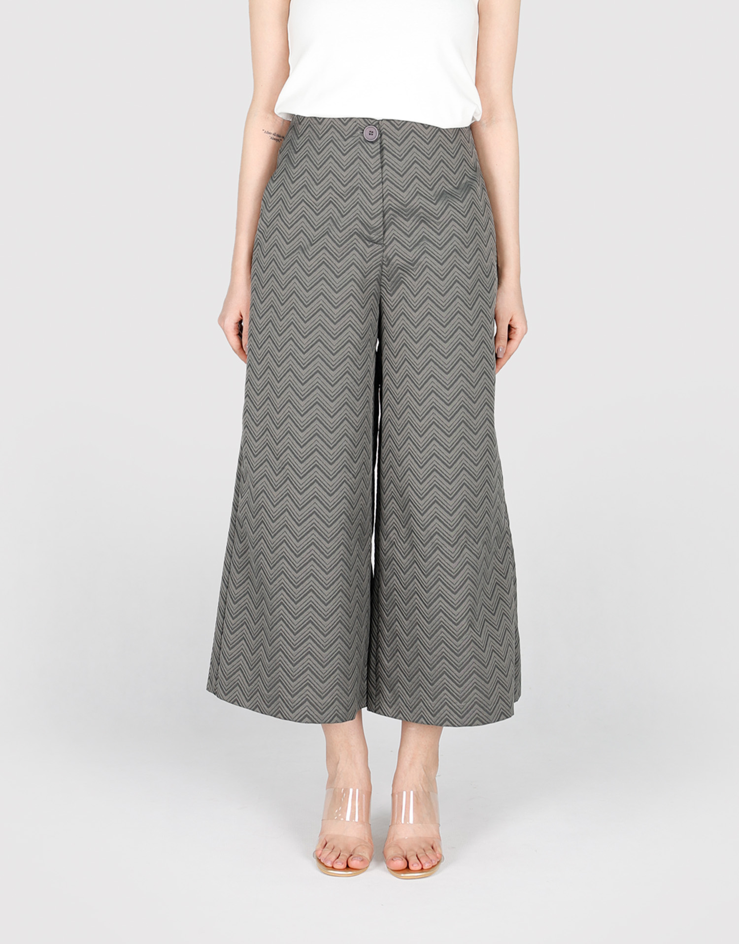 شلوار ژاکارد نوک مدادی