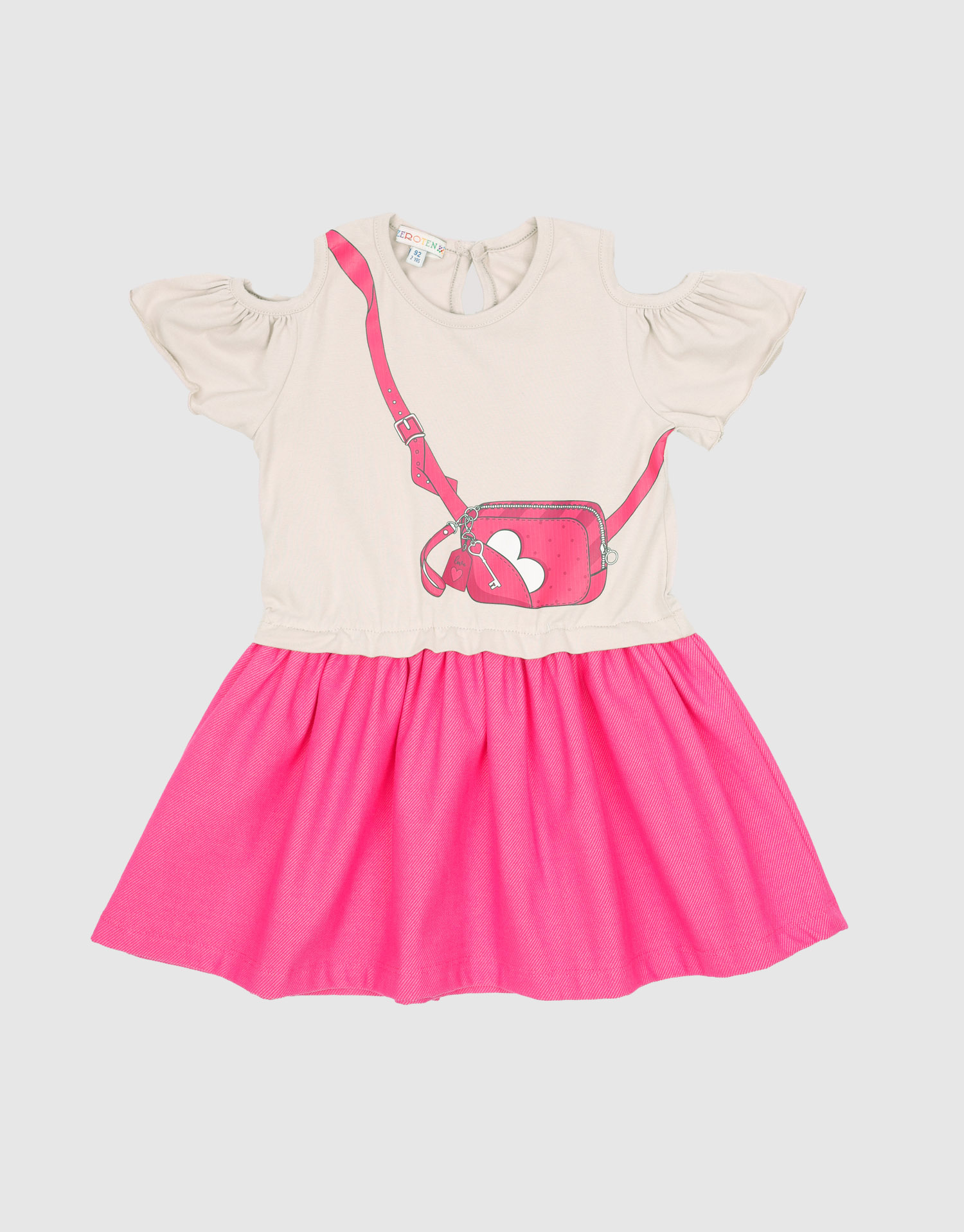 پیراهن چاپ کیف 7-2 سال