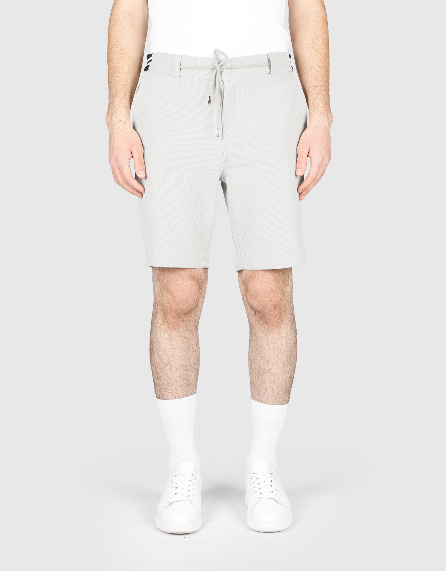 شلوارک کمرکش خط دار